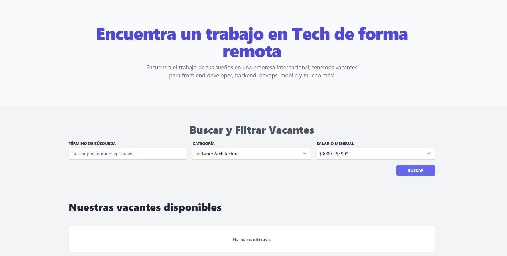 Imagen 2 de DevJobs - Job Search Platform